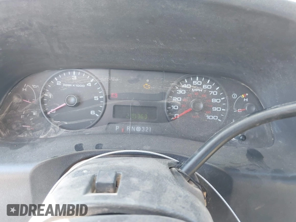 2005 Ford Super Duty F-250 XL with VIN 1FTNX20565EA76826, listed as a IAAI auction lot 41654542 with 279,363 mi miles. Bid and sale history available at carsss.com. Image 7.