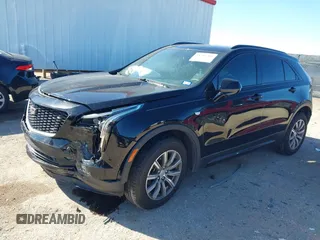 2019 Cadillac XT4 FWD Sport with VIN 1GYFZER47KF159675, listed as a IAAI auction lot 41766769 with 46,595 mi miles. Bid and sale history available at carsss.com. Image 2.