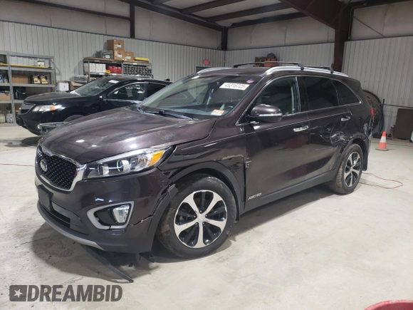 2018 Kia Sorento EX with VIN 5XYPHDA54JG355855, listed as a Copart auction lot 45316725 with 81,090 mi miles and Salvage Title. Bid and sale history available at carsss.com. Image 1.