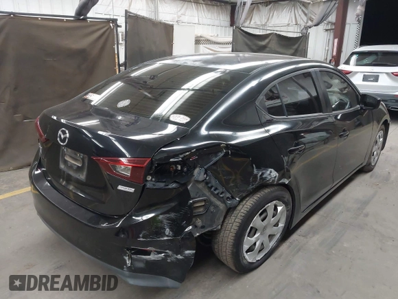 2016 Mazda 3 i Sport with VIN 3MZBM1T72GM265552, listed as a IAAI auction lot 42172515 with 105,361 mi miles and . Bid and sale history available at DreamBid. Image 4.
