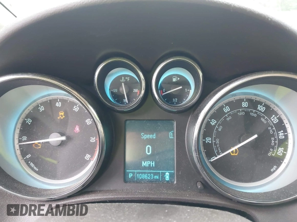 2013 Buick Verano with VIN 1G4PP5SK5D4128489, listed as a IAAI auction lot 42459386 with 108,623 mi miles and . Bid and sale history available at DreamBid. Image 7.