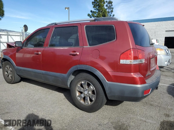 2009 Kia Borrego EX with VIN KNDJJ741795027340, listed as a Copart auction lot 89402315 with 227,298 mi miles and Salvage Title. Bid and sale history available at DreamBid. Image 2.