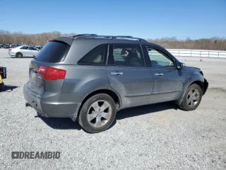 2007 Acura MDX Sport/Entertainment Pkg with VIN 2HNYD28847H522028, listed as a Copart auction lot 50006185 with 138,286 mi miles and Salvage Title. Bid and sale history available at carsss.com. Image 3.