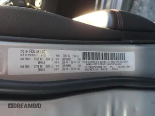 2015 Dodge Durango R/T with VIN 1C4SDHCTXFC922980, listed as a Copart auction lot 48530145 with 163,550 mi miles and Salvage title. Bid and sale history available at DreamBid. Image 13.