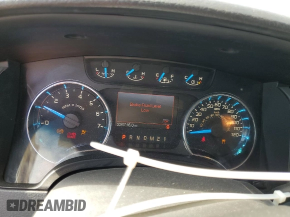 2013 Ford F-150 XL with VIN 1FTFW1EF3DFD32612, listed as a Copart auction lot 53959375 with 226,716 mi miles and Non repairable. Bid and sale history available at DreamBid. Image 9.