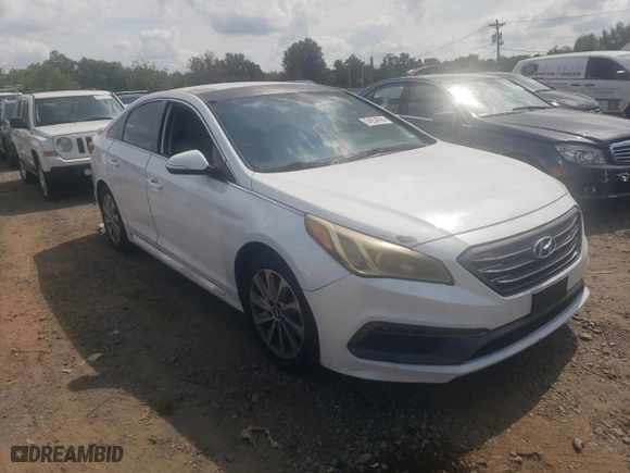 2016 Hyundai Sonata 2.4L Sport with VIN 5NPE34AF5GH431518, listed as a Copart auction lot 64954994 with 81,118 mi miles and Clean Title. Bid and sale history available at carsss.com. Image 4.