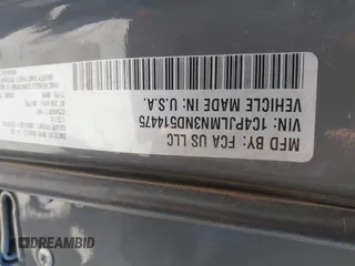 2022 Jeep Cherokee Latitude Lux с VIN 1C4PJLMN3ND514475, выставлен на аукционе IAAI как лот 41756815 с пробегом 39 915 миль миль и . История ставок и продаж доступна на DreamBid. Изображение 9.
