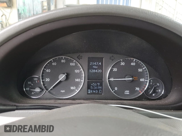 2006 Mercedes-Benz C 280 Luxury with VIN WDBRF54H36A908382, listed as a Copart auction lot 48197845 with 128,420 mi miles and Salvage Title. Bid and sale history available at DreamBid. Image 9.