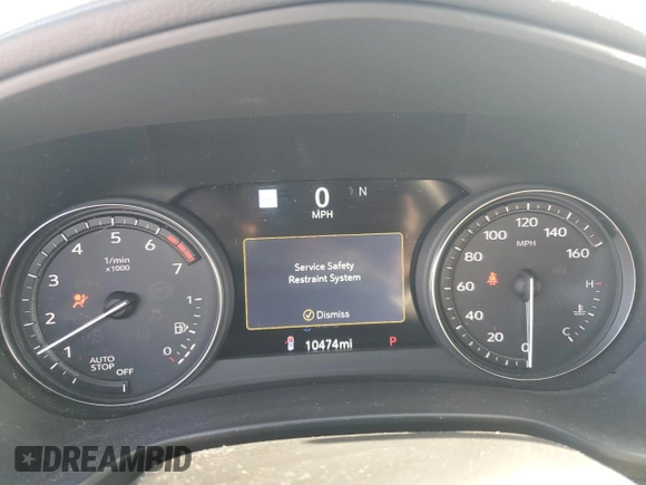 2019 Cadillac XT4 FWD Premium Luxury with VIN 1GYFZCR46KF117955, listed as a Copart auction lot 62145385 with 10,474 mi miles and Salvage title. Bid and sale history available at DreamBid. Image 9.