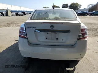2012 Nissan Sentra S with VIN 3N1AB6AP3CL724479, listed as a Copart auction lot 54965635 with 187,971 mi miles and Salvage Title. Bid and sale history available at DreamBid. Image 6.