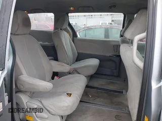 2012 Toyota Sienna with VIN 5TDZK3DC2CS221981, listed as a IAAI auction lot 41650273 with 146,652 mi miles. Bid and sale history available at carsss.com. Image 8.