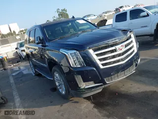 2018 Cadillac Escalade with VIN 1GYS3AKJXJR126577, listed as a IAAI auction lot 41225966 with 69,845 mi miles. Bid and sale history available at carsss.com. Image 1.