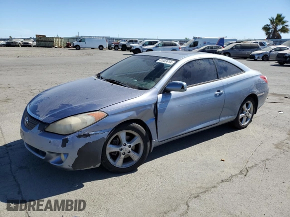 2005 Toyota Solara SE with VIN 4T1CA38P55U049221, listed as a Copart auction lot 61053814 with Not Provided miles and Salvage Title. Bid and sale history available at carsss.com. Image 1.