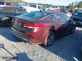 2020 Kia Optima LX with VIN 5XXGT4L34LG424383, listed as a IAAI auction lot 41984135 with 81,199 mi miles. Bid and sale history available at carsss.com. Image 4.