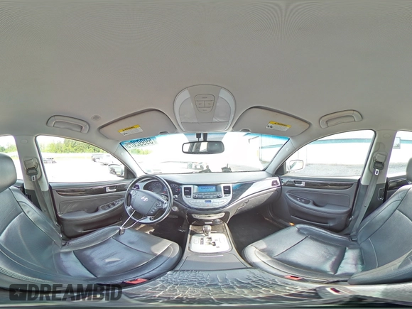 2013 Hyundai Genesis 3.8L z VIN KMHGC4DD2DU234242, wystawiony jako Copart lot #59992075 z przebiegiem 191 254 mil mil oraz Szkoda całkowita • Salvage title. Historia ofert i sprzedaży dostępna na DreamBid. Obrazek 15.