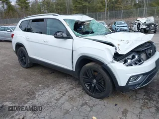 2019 Volkswagen Atlas SEL with VIN 1V2MR2CAXKC594264, listed as a IAAI auction lot 41872023 with 60,807 mi miles and . Bid and sale history available at DreamBid. Image 1.