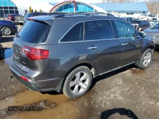 2012 Acura MDX Tech/Entertainment Pkg with VIN 2HNYD2H43CH512873, listed as a Copart auction lot 46310765 with 158,179 mi miles and Clean Title. Bid and sale history available at carsss.com. Image 3.