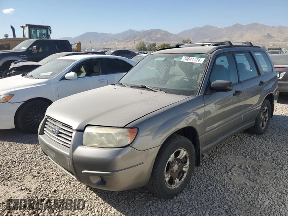 2006 Subaru Forester 2.5 X with VIN JF1SG63616H749798, listed as a Copart auction lot 74641724 with 190,457 mi miles and Clean Title. Bid and sale history available at carsss.com. Image 1.