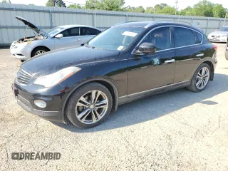 2012 Infiniti EX35 Journey with VIN JN1AJ0HP6CM400731, listed as a Copart auction lot 52184845 with 0 mi miles and Salvage Title. Bid and sale history available at carsss.com. Image 1.