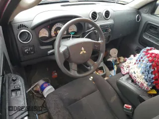 2007 Mitsubishi Raider LS with VIN 1Z7HC22K07S174061, listed as a Copart auction lot 85024834 with 112,062 mi miles and Salvage Title. Bid and sale history available at carsss.com. Image 8.