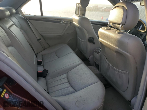 2005 Mercedes-Benz C 240 with VIN WDBRF81J65F650076, listed as a Copart auction lot 78183054 with Not Provided miles and Salvage Title. Bid and sale history available at DreamBid. Image 10.
