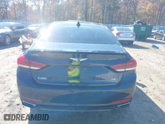 2018 Genesis G80 3.8L z VIN KMHGN4JE8JU232417, wystawiony jako IAAI lot #40983153 z przebiegiem 97 968 mil mil oraz . Historia ofert i sprzedaży dostępna na DreamBid. Obrazek 16.