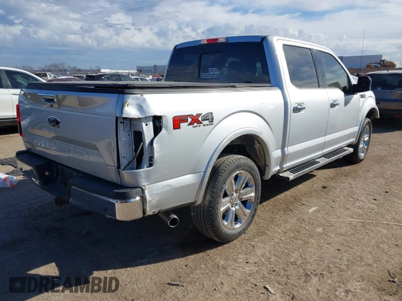 2019 Ford F-150 XL with VIN 1FTEW1E59KKD96578, listed as a IAAI auction lot 41338311 with 82,444 mi miles. Bid and sale history available at carsss.com. Image 4.