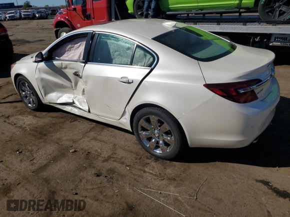 2015 Buick Regal Premium I with VIN 2G4GP5EX4F9168912, listed as a Copart auction lot 76326974 with 113,274 mi miles and Clean title. Bid and sale history available at DreamBid. Image 2.