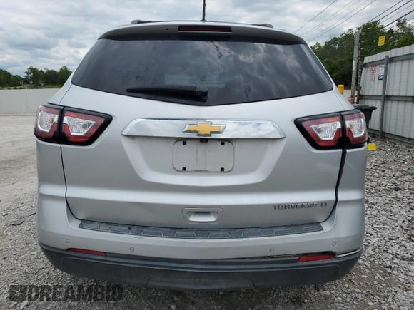 2016 Chevrolet Traverse LT with VIN 1GNKRGKD5GJ227252, listed as a Copart auction lot 58019765 with 93,750 mi miles and Salvage title. Bid and sale history available at DreamBid. Image 6.
