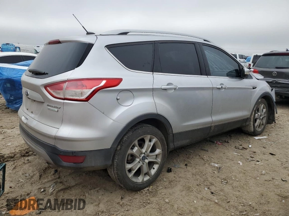 2016 Ford Escape Titanium with VIN 1FMCU0J95GUB96384, listed as a Copart auction lot 45407675 with 85,817 mi miles and Salvage Title. Bid and sale history available at carsss.com. Image 3.