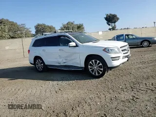 2016 Mercedes-Benz GL with VIN 4JGDF6EE1GA712752, listed as a Copart auction lot 83880094 with 130,442 mi miles and Salvage Title. Bid and sale history available at carsss.com. Image 12.