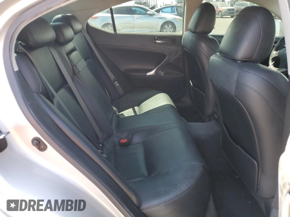 2006 Lexus IS 250 with VIN JTHBK262565017510, listed as a Copart auction lot 53925585 with 93,491 mi miles and Clean title. Bid and sale history available at DreamBid. Image 10.