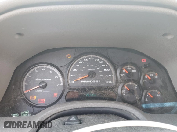 2006 Isuzu Ascender S z VIN 4NUDS13S662702565, wystawiony jako Copart lot #65395835 z przebiegiem 251 853 mil mil oraz Szkoda całkowita • Salvage title. Historia ofert i sprzedaży dostępna na DreamBid. Obrazek 9.