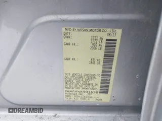 2013 Nissan Sentra SV with VIN 1N4AB7APXDN901698, listed as a IAAI auction lot 41622483 with 156,124 mi miles and . Bid and sale history available at DreamBid. Image 9.