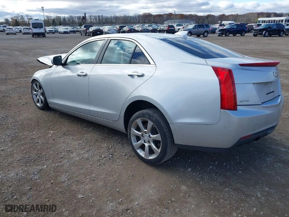 2015 Cadillac ATS Sedan Luxury RWD with VIN 1G6AB5RXXF0123831, listed as a IAAI auction lot 40754245 with 1 mi miles. Bid and sale history available at carsss.com. Image 3.