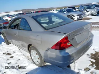 2002 Honda Civic EX with VIN 1HGEM22962L045237, listed as a IAAI auction lot 41550858 with 1 mi miles. Bid and sale history available at carsss.com. Image 3.