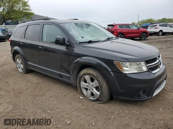 2012 Dodge Journey SXT with VIN 3C4PDDBG5CT226207, listed as a Copart auction lot 57668305 with 201,404 mi miles and Clean title. Bid and sale history available at DreamBid. Image 4.