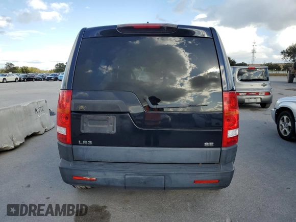2006 Land Rover LR3 with VIN SALAD24426A400011, listed as a Copart auction lot 78192654 with Not provided miles and Non repairable. Bid and sale history available at DreamBid. Image 6.