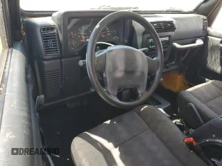 2004 Jeep Wrangler Sport with VIN 1J4FA49S84P753317, listed as a Copart auction lot 55872965 with 185,763 mi miles and Salvage title. Bid and sale history available at DreamBid. Image 8.