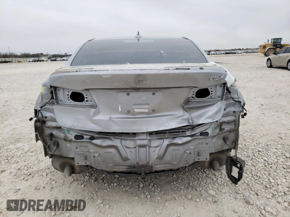 2017 Acura TLX w/Technology Pkg with VIN 19UUB1F58HA009864, listed as a Copart auction lot 88656605 with 96,309 mi miles and Salvage Title. Bid and sale history available at carsss.com. Image 6.
