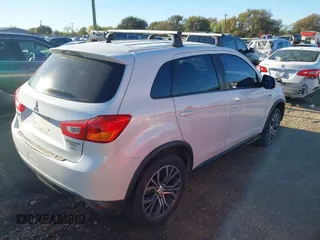 2016 Mitsubishi Outlander Sport 2.4 ES with VIN JA4AR3AW8GZ047131, listed as a IAAI auction lot 40908069 with 124,646 mi miles. Bid and sale history available at carsss.com. Image 4.