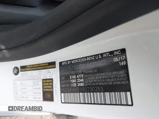 2017 Mercedes-Benz C 300 with VIN 55SWF4KB1HU230253, listed as a IAAI auction lot 41621762 with 138,299 mi miles and . Bid and sale history available at carsss.com. Image 9.