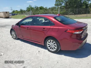 2022 Toyota Corolla LE with VIN JTDVPMAE4NJ221959, listed as a Copart auction lot 52168765 with 40,324 mi miles and Salvage Title. Bid and sale history available at DreamBid. Image 2.
