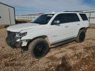 2018 Chevrolet Tahoe Premier with VIN 1GNSKCKC5JR196310, listed as a Copart auction lot 48050205 with 101,300 mi miles and Salvage title. Bid and sale history available at DreamBid. Image 1.