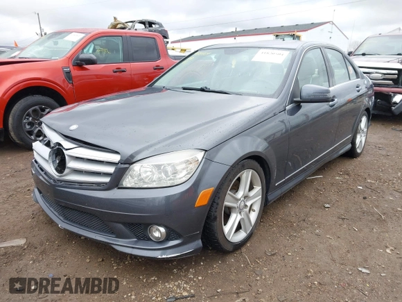 2010 Mercedes-Benz C-Class C 300 Sport with VIN WDDGF8BB6AF521187, listed as a IAAI auction lot 41820504 with 119,494 mi miles. Bid and sale history available at carsss.com. Image 17.