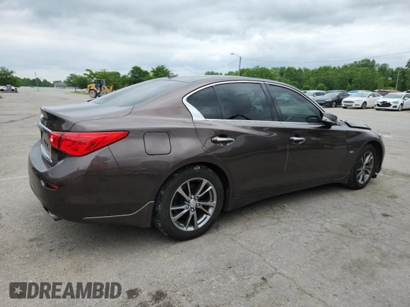 2017 Infiniti Q50 Signature Edition z VIN JN1EV7AP5HM741196, wystawiony jako Copart lot #59288455 z przebiegiem 107 827 mil mil oraz Szkoda całkowita • Salvage title. Historia ofert i sprzedaży dostępna na DreamBid. Obrazek 3.