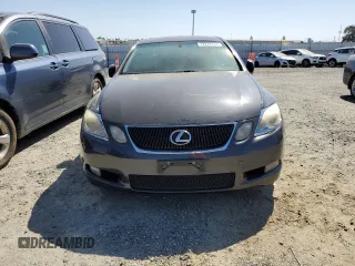 2007 Lexus GS 350 with VIN JTHBE96S370024891, listed as a Copart auction lot 72979714 with 195,460 mi miles and Salvage Title. Bid and sale history available at carsss.com. Image 5.