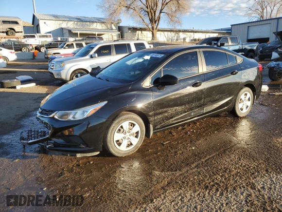 2018 Chevrolet Cruze LS with VIN 1G1BC5SM9J7198401, listed as a Copart auction lot 88748875 with 93,969 mi miles and Salvage Title. Bid and sale history available at DreamBid. Image 1.