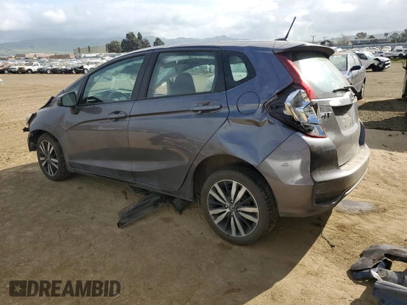 2020 Honda Fit EX with VIN 3HGGK5H8XLM705777, listed as a Copart auction lot 50564655 with 53,215 mi miles and Salvage Title. Bid and sale history available at carsss.com. Image 2.