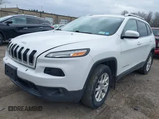 2017 Jeep Cherokee Latitude with VIN 1C4PJMCB3HW530794, listed as a IAAI auction lot 41854670 with 103,798 mi miles. Bid and sale history available at carsss.com. Image 2.